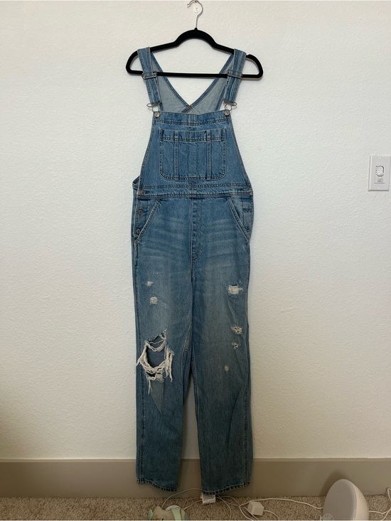 Abercrombie & Fitch Denim - Abercrombie Denim Overalls - Medium Wash